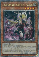 Lacrima the Crimson Tears - ROTA-EN014 (Quarter Century Secret Rare) - 1st Edition